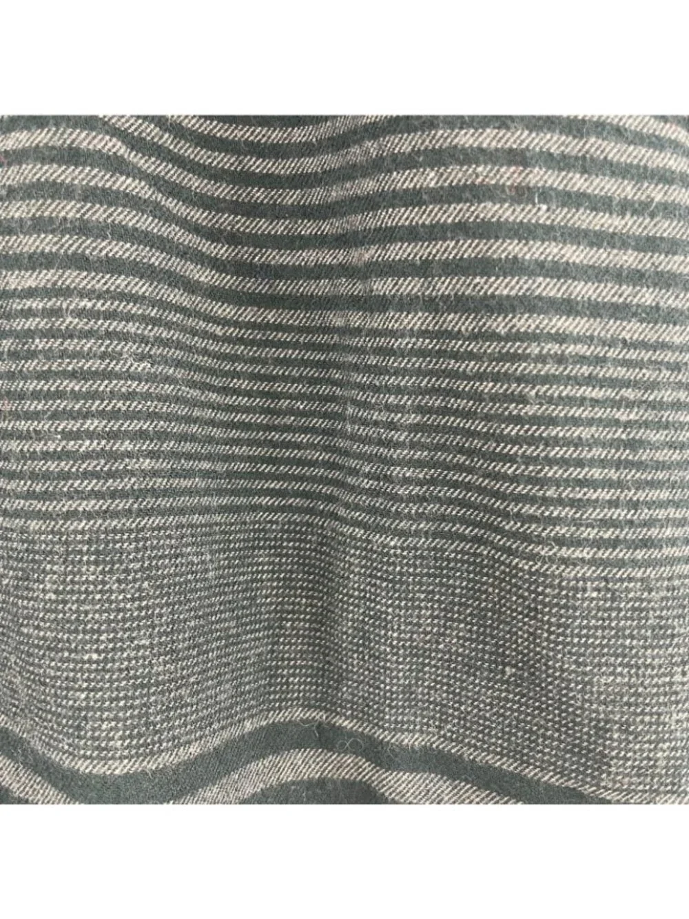Levi's Mens Button Down Shirt Black and Gray Stripes Size M